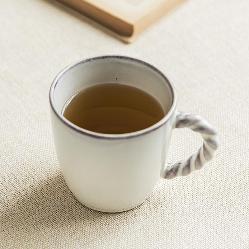 Design Twist Handle Mug Kiln Cup Household Cup Ceramic Cup Office Water Cup