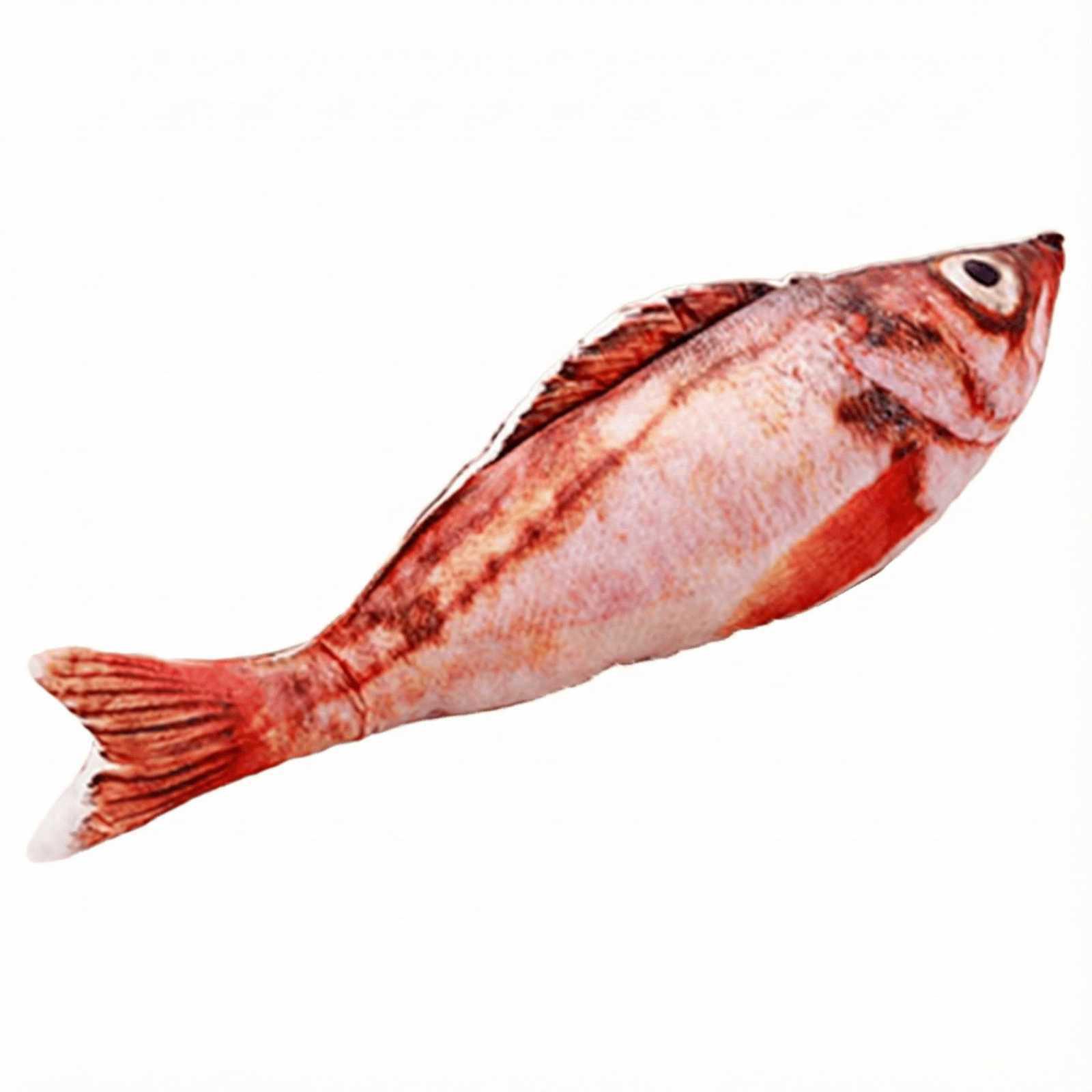 

Simulated Fish, Chew Toy Doll, Catnip Teething Toy, One Size