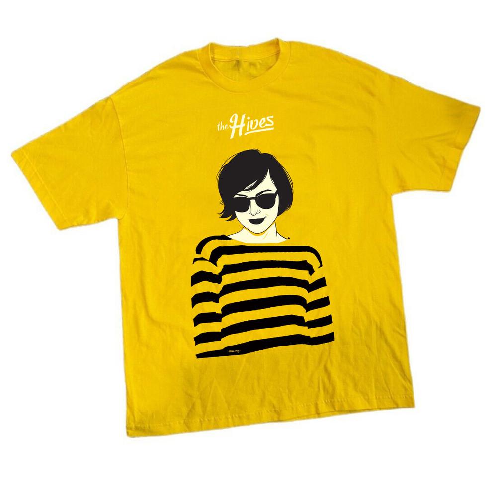 

The Hives Band Poster Tour TShirt Classic Yellow Unisex S-5XL 1J0394 Unisex T-Shirt S