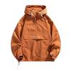 Unisex Multi-Pocket Hooded Jacket: Spring & Fall Mountain Style, Functional Outdoor Mountaineering, Trendy American Brand.