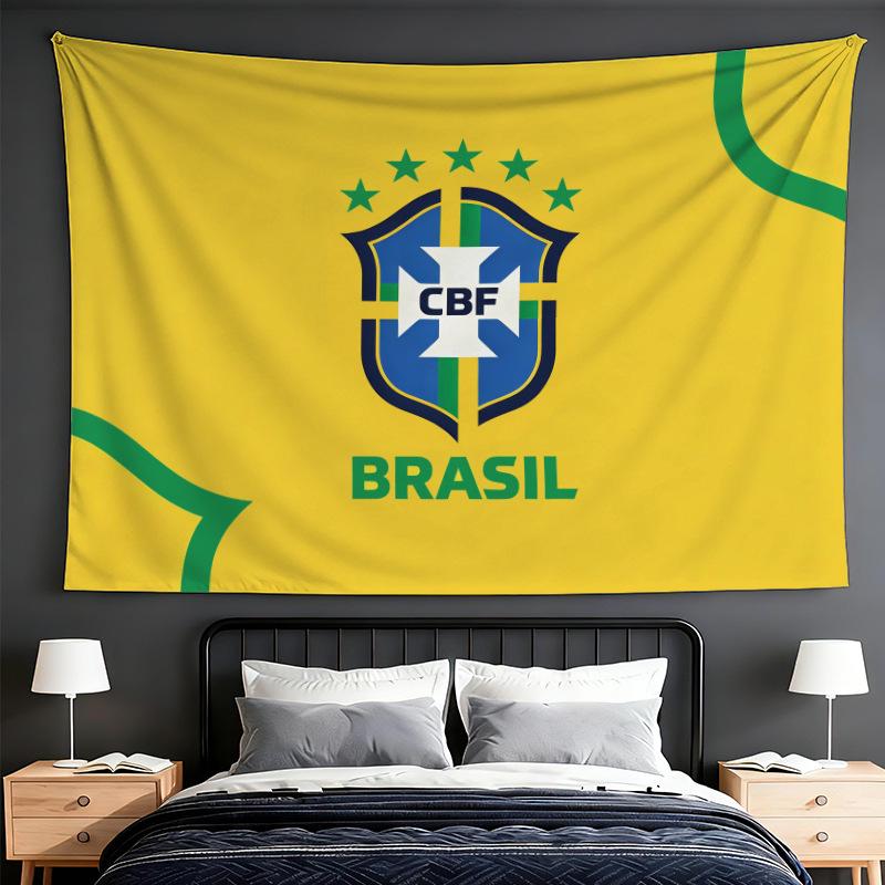 Sfondo di Supporto per la Coppa del Mondo 2026 per USA, Canada, Messico - Live Stream, Camera da Letto, Bar, Tema Decorazione Festa