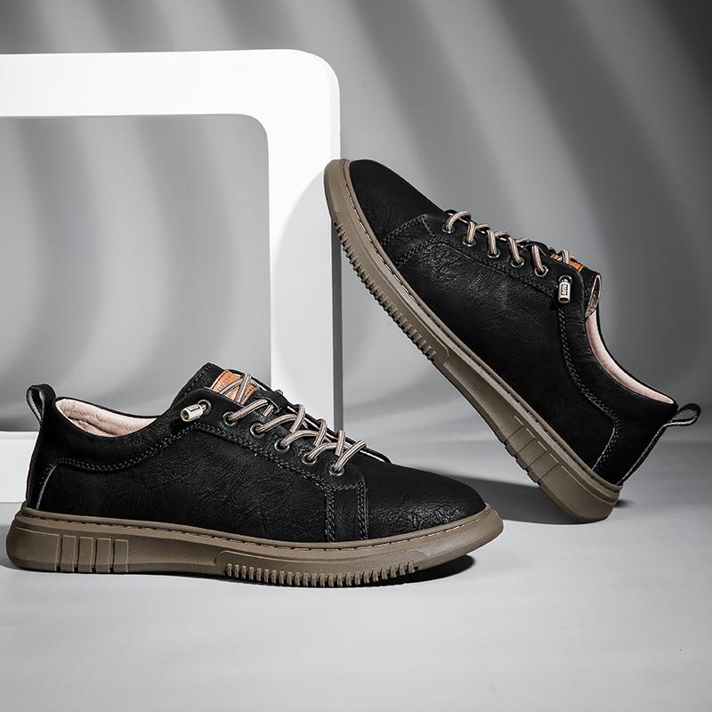 FashionBrand New Men's Shoes Genuine Leather Luxury Sneakers Male Comfortable Casual Outdoor Shoes Oxfords Designers Moccasins Men