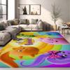 Sunny B-bunnies Floor Mat Non-Slip Laundry Room Mat Laundry Decor Balcony Child Living Room Bedside Mats