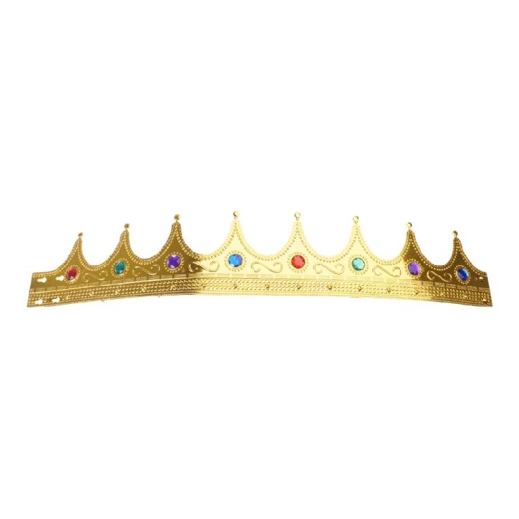 Royal King Crown Princed Crown and Tiaras Queen Crown Princed Costume Accessory for Halloween Cosplay Birthday Party