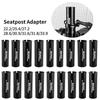 Adaptador de Espigão de Selim Bicicleta 100mm de Comprimento Tubo de Espigão de Selim Calço 27.2 31.6 Para 30.4 36mm Para Bicicleta de Pinhão Fixo