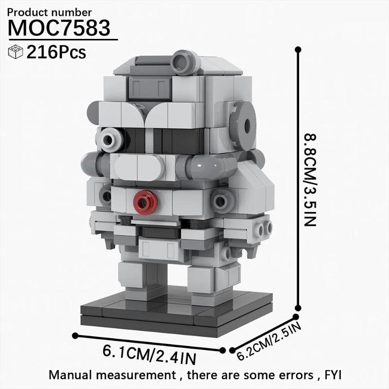MOOXI Radiation Series MOC Bricks Set BrickHeaded T60 Power Armor Action Figures DIY Building Blocks Kids Toys For Children Gift