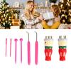 Innovative Design Spool Knitting Doll Wooden Hand Crafting Toy Knitting Loom Toy  For Beginners