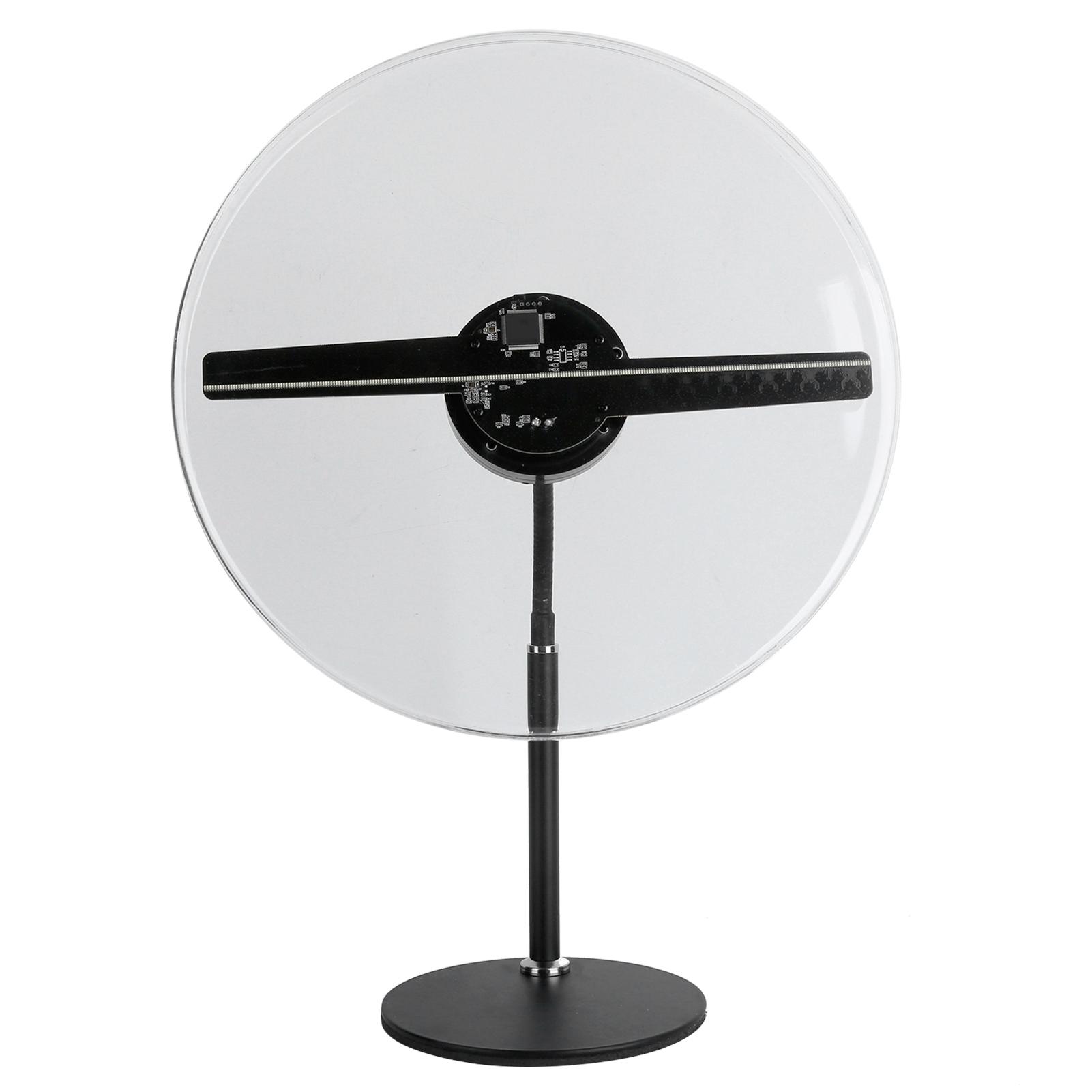 

30 см голографический рекламный проектор 3D 256 светодиодный проекционный дисплей с вентилятором и подставкой UK Plug 100‑240 В AU PLUG