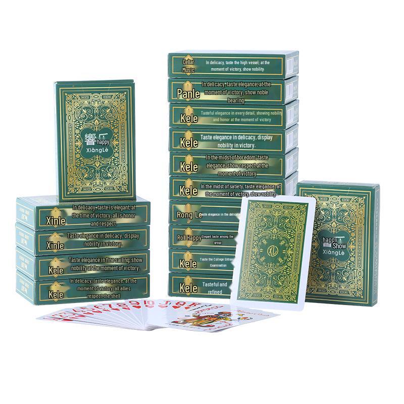 Xiang Yue 207 Hardened Poker and Playing Cards for Chess and Card Rooms