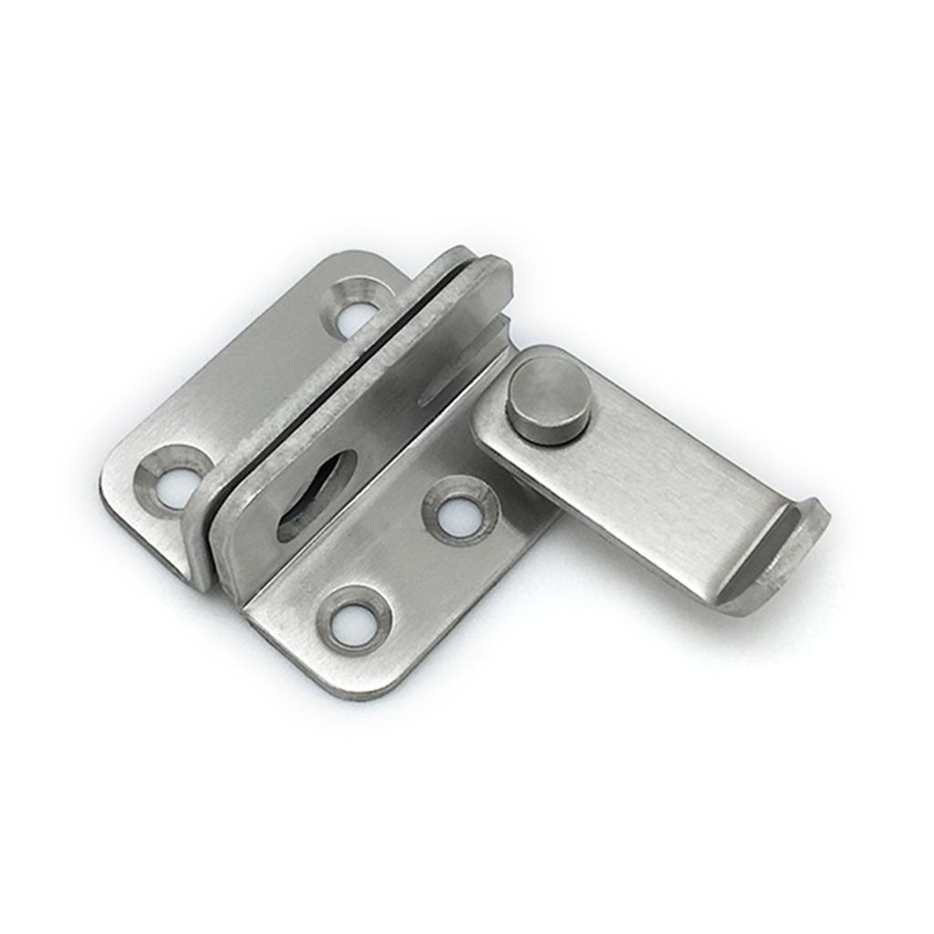 Stainless Steel Safety Door Lock for Protection Door for Latch Lock Buckle Anti-Theft Thickening Bolt Lock Left Right Op