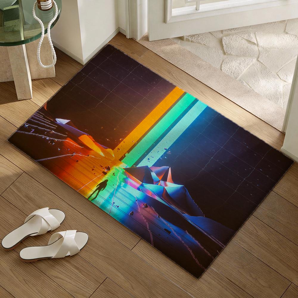 Popular Pop Rock Band I-Imagine Dragonss Floor Mat Soft Flannel Non-Slip Door Mat - Thickened Rug for Living Room Home Decor 40x60cm