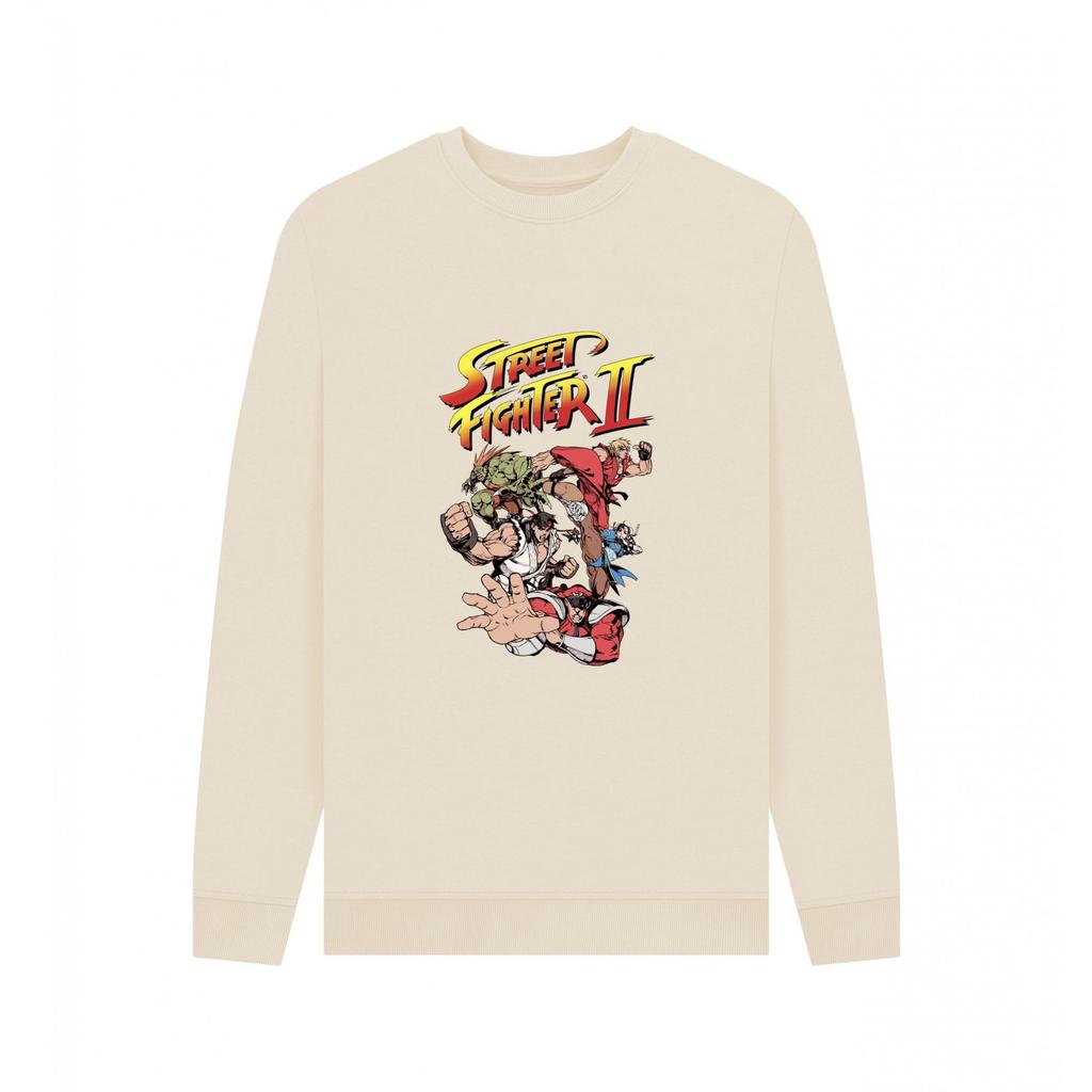 Street Fighter 2 Unisex Adult Group Sweatshirt