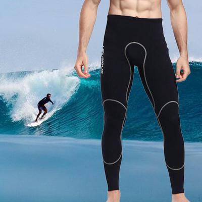 Pantaloni Muta Subacquea 2mm Leggings da Nuoto per Uomo