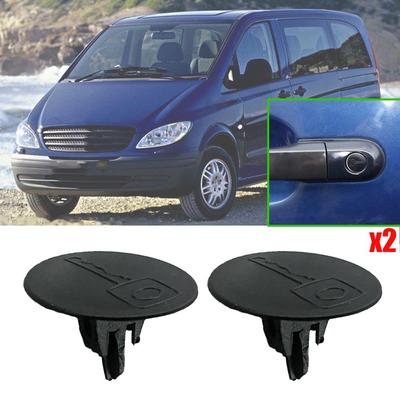 2Pcs Door Handle Key Hole Cap Plug Door Lock Protection Cover For Mercedes-Benz Vito W638 W639 W447 1996 1997 1998 - 2024 New