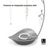 Umbra ORCHID Jewelry Tree, Gunmetal, Jewelry Storage, Stand, and Trinket Box