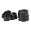 4pcs RC Wheels Rims Diameter 63mm Lightweight Plastic Wheels Rims for 1/10 High Speed RC Car