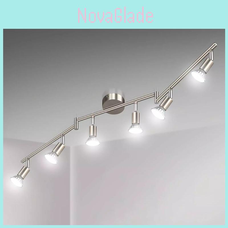 Modern Minimalist Iron Art Spotlight Decorative Lighting For Exhibition Background Walls