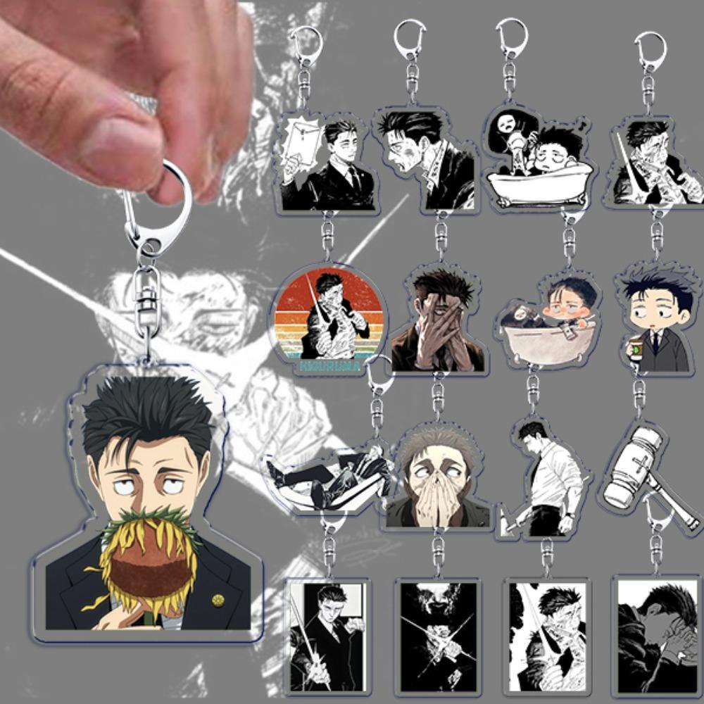 Chic Studio Unisex Anime Hiromi Higuruma Keychain Accessories Bag Charm Jjk Gojo Kaisen Manga Keyrings Fans Freinds Gifts