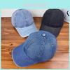 Classic Denim Baseball Cap For Men And Women With Sun Protection And Breathability