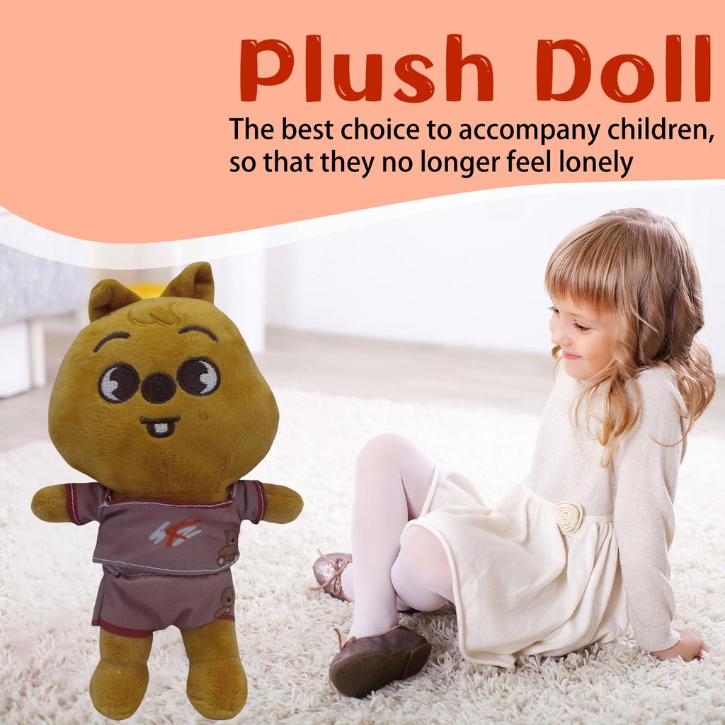 Plyšové plyšové hračky Měkké polštářové dekorace, dětská narozeninová párty Preferovaný dárek k svátku, narozeninám