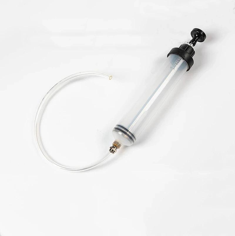 500cc Car Oil Fluid Extractor Filling Syringe Delivery Bottle Manual Pumping ATV Boat Oil Fluid Transfer Pump Auto Accessories