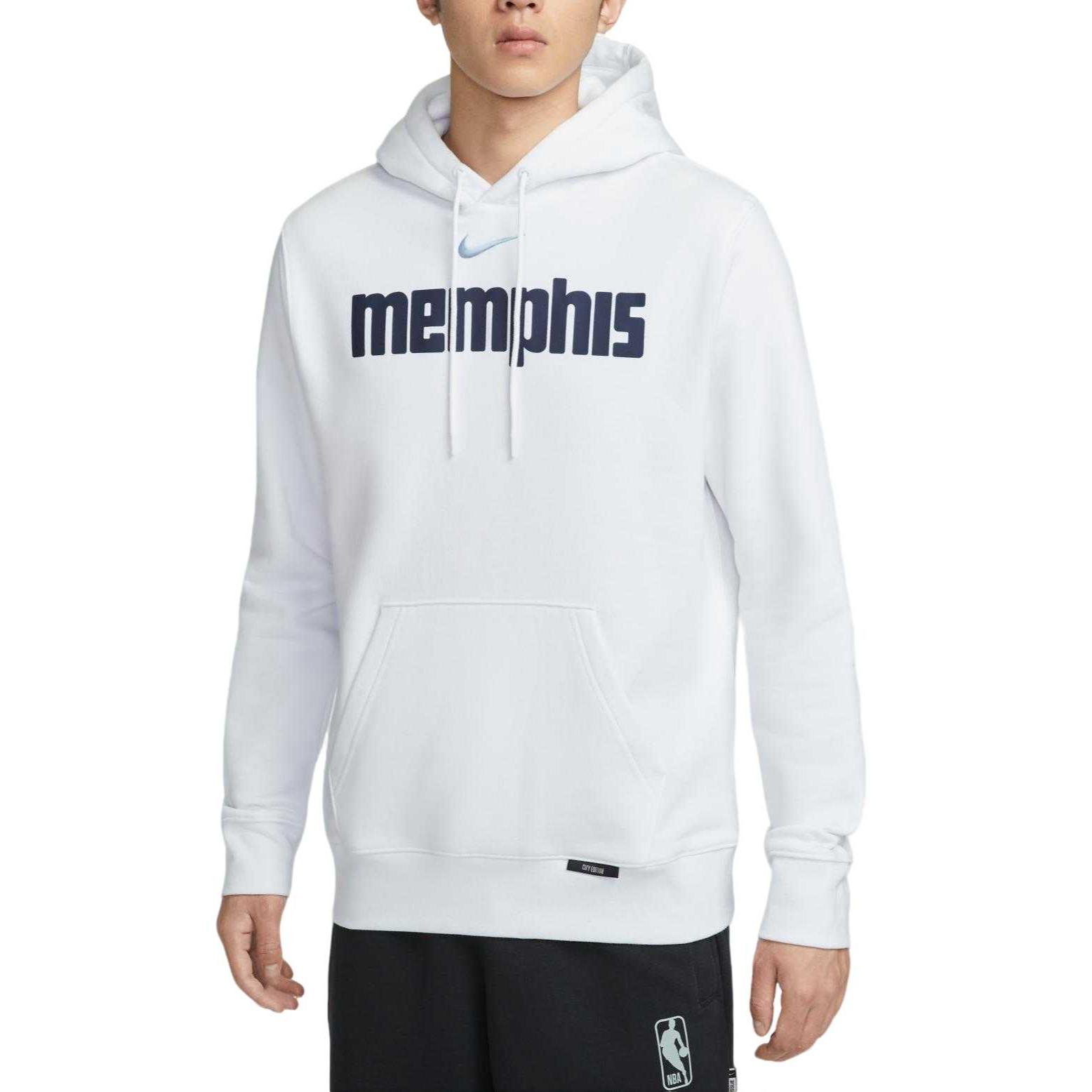 Nike Club Sweatshirts Men s White Hooded Moderate HQ5545-100 S