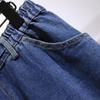 Female Loose Medium-length Temperament Denim Skirt Spring and Fall Oversized Half-body Skirt
