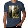 Golden Forest Trail Tshirt T Shirts For Man Graphic Vintage Tshirt