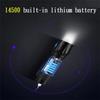 Mini LED USB Charge Flashlight COB+XPE Portable Torch Camping Lantern Zoomable Focus Light Tactical Flashlight with Pen Clip