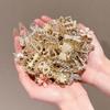 10/20pcs Rhinestone Decorative Hair Barrettes  for Girls Braid Hairstyle Accessories