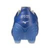 Mizuno Alpha PRO Soccer Club Blue X 2E Cleats, Football, Wide, Lightweight, White, 26.0 Cm,