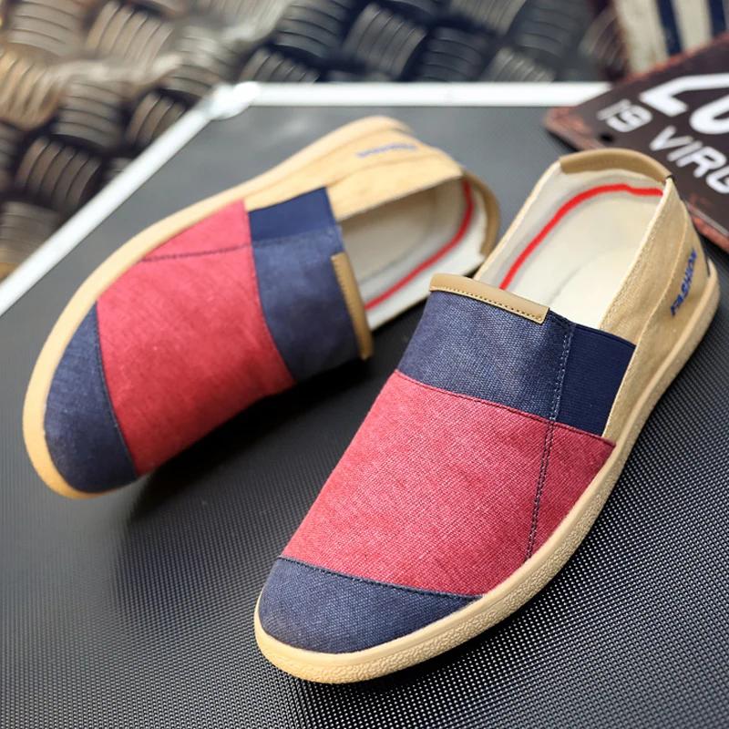 

Women S Flat Canvas Shoes Designer Couple Tenis Sneakers Slip On Loafers Women Men Walking Footwear Casual Shoes Soft Moccasin 37