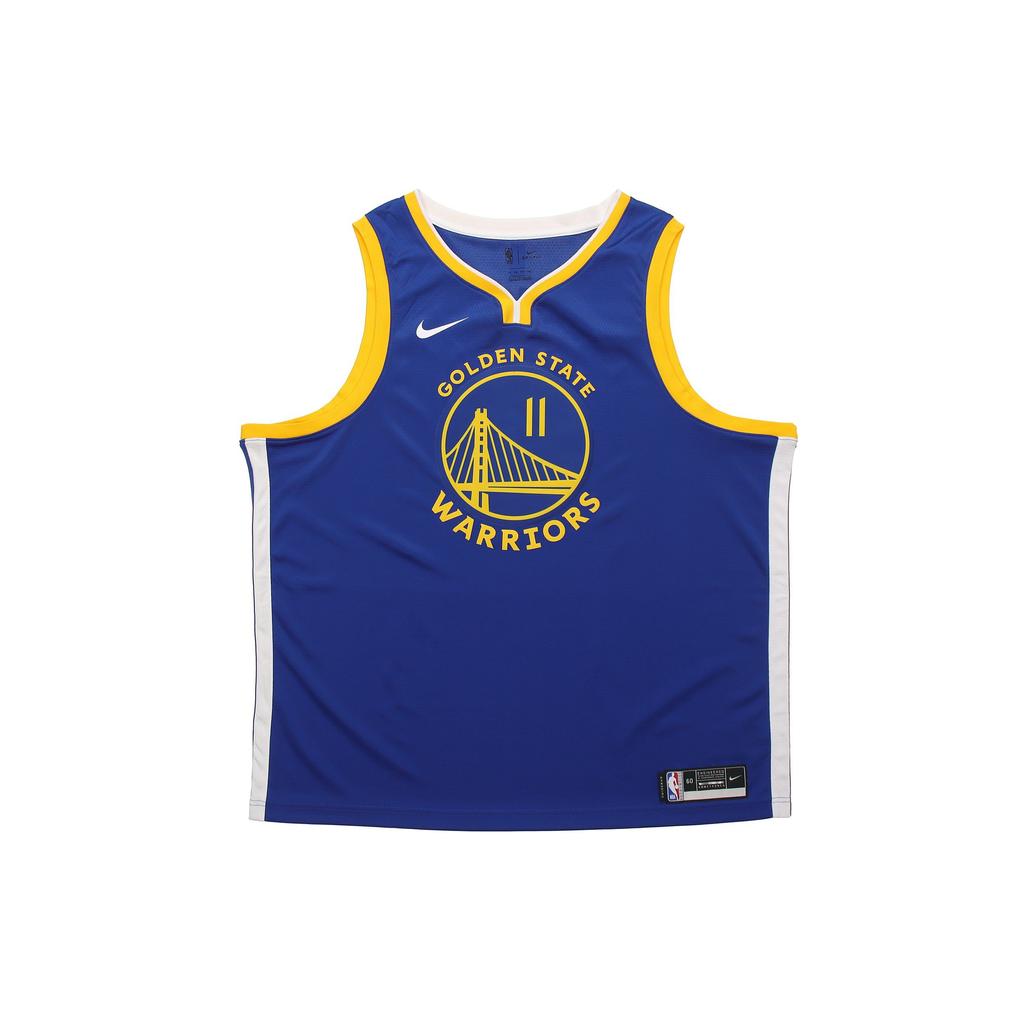Nike Retro Sports NBA Basketball Vest With Letter Print, Fan Edition, Golden State Warriors, Thompson No. 11 Men Tops Indigo CW3665-499