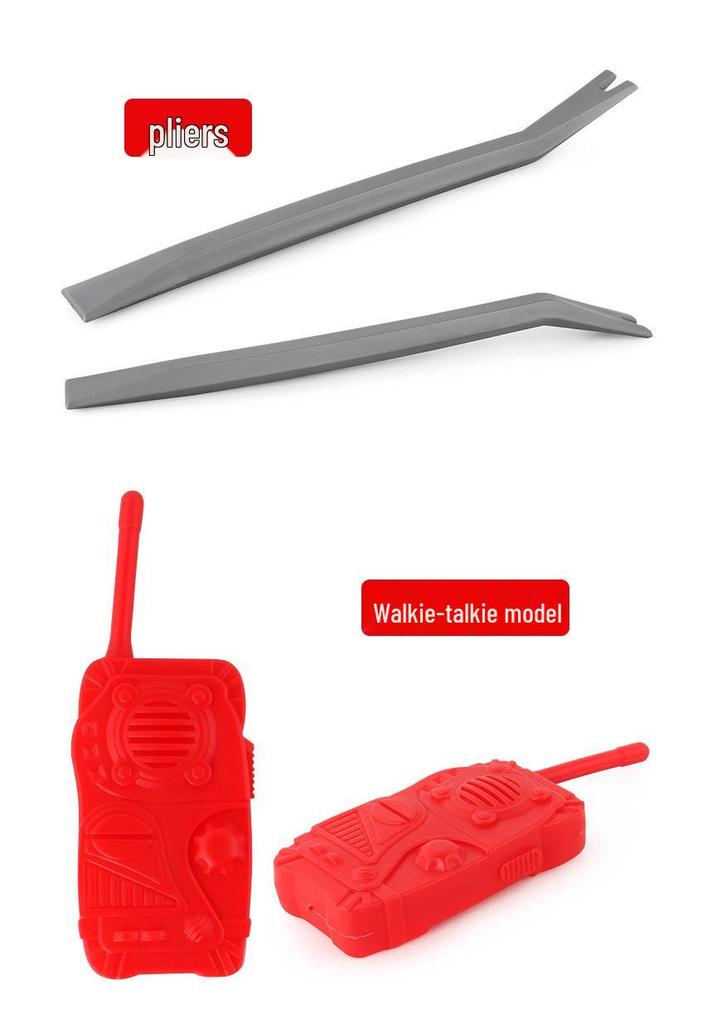 Firefighting Role-Play Costume Set for Kids - Hat & Clothing Accessories for Stage Performance & Children's Day