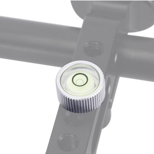 NICEYRIG Linear Bubble Level, Portable Level, 1/4"-20 Thread (2-Pack) -573