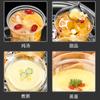 Transparent Heat-resistant Glass Pan Binaural Soup Pot Household Stew Pot Cooking Cookware Kitchen Accessories