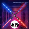 Laser Sword Lightsaber Red And Blue Double Saber Rave Transformation Children'S Gifts Cosplay Plaything Boy Cool Flashing Toys Anime