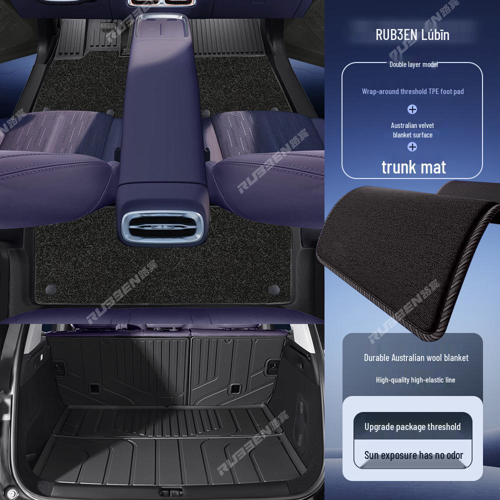 Lubbin TPE Floor Mats & Door Sill Protection for Leapmotor B01