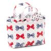 COLORFUL CANDY STYLE Diaper Pouch for Cute and Polka Dot and Striped French Ribbon B1304400 Girls, Portable, (Scarf, Ivory)