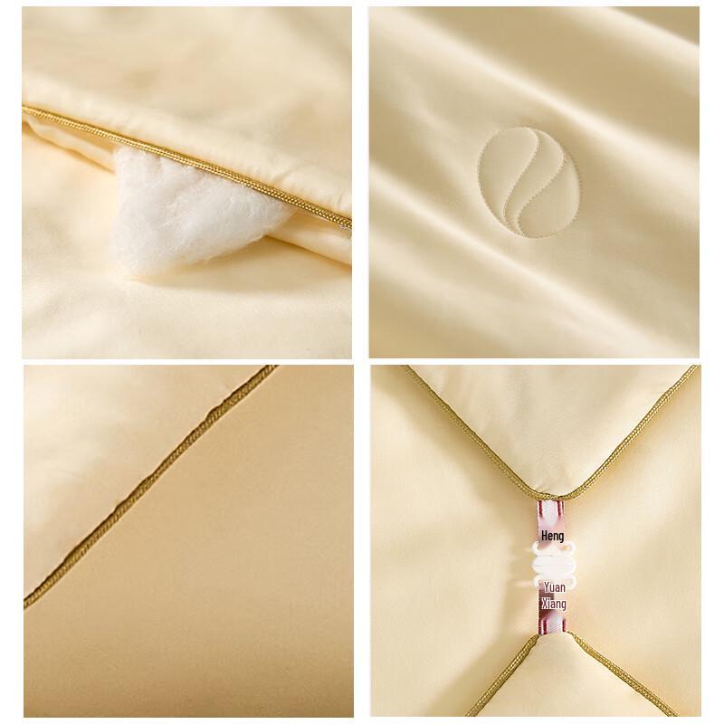 Hengyuanxiang Class A Antibacterial Tussah Silk Convertible Duvet