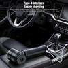 Detachable Car Vacuum Featuring LED Light Multifunction Design Including Suction Blower Inflator Sealer Function