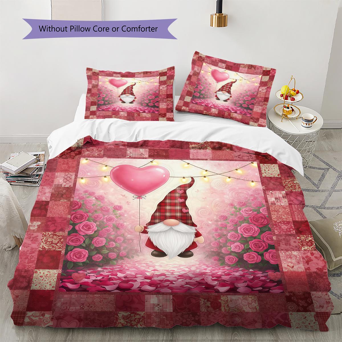 

Дитячий Плед-Ковдра Комплект Постільної Білизни Зворотний Бік Наволочка Домашній Декор Подарунок на День Народження (1 * підковдра + 2 * наволочка, без наповнювача) 135x200cm