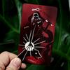 Dirty Red Tarot Deck 10,3*6cm 78 Stück Tarotkarten Kanalisiert Energie durch kühne Striche und auffällige Kontraste