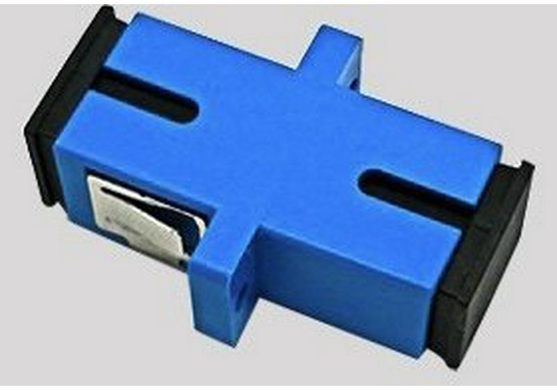 Telecom Fiber Optic Duplex Adapter: SC-SC/SC-FC/LC-LC with SC(APC) Flange Connector LC/LC Simplex Flange