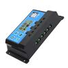 40A Blauer Regler Automatischer PWM LCD Ladecontroller PV-Systemanschluss mit Dual-USB-Ausgang