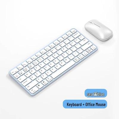OLOEY Slim Wireless Keyboard and Mouse Set for Tablets