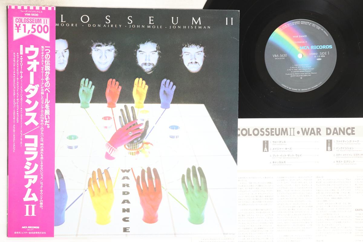 

Виниловая пластинка COLOSSEUM II Wardance VIM5630 MCA 1983 Япония Obi Рок Б/у