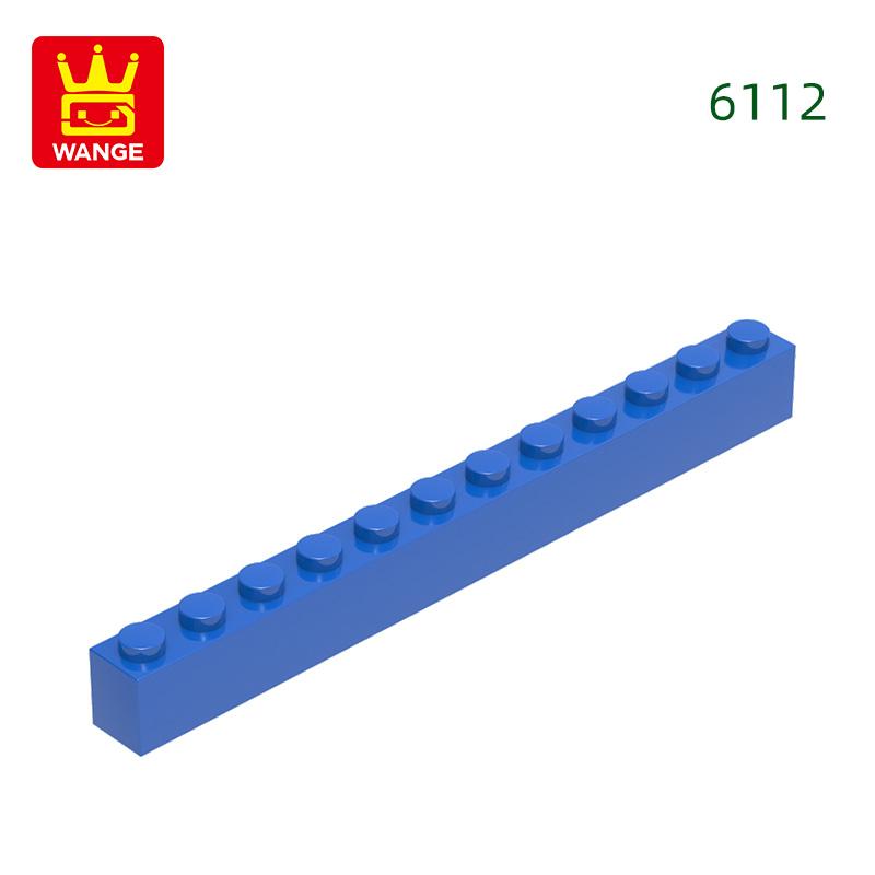 

22 Pcs/lot 6112 1x12 Tall 12 Hole Construction Brick Moc Colour Accessories Works With featuring Block DIY Children s Toy Assembly Present
