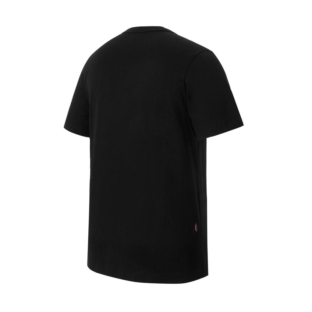 Adidas Sports Lifestyle Series Round Neck Moisture Wicking Pullover Short Sleeve T-Shirt Men Tops Black KB9422