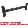Dual Standard/Heavy Weight .134 & .180 Gauge Commercial Door Hinge Adjustment Tool/Door Hinge Adjustment Wrench Tool/Door Hinge Bender